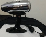Secador de cabelo Spam Jet dos anos 60 funcionando 110V. Cromado perfeito. Alt:22cm Comp:20cm Larg: 10cm