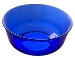 Antigo bowl anos 60 em vidrão na cor azul. Medida: 10x23cm