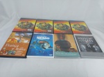 Lote 8 dvd diversos para coleção, sendo a série Flash Forward faltando dvd's.