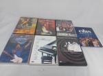 Lote de 7 dvds de música, diversos para colecionador.