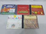 Lote de 5 cds originais diversos para colecionador.