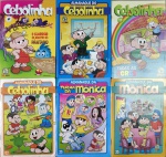 ALMANAQUE DA TURMA DA MÔNICA #20. ALMANAQUE DA MÔNICA #20.  ALMANAQUE DO CEBOLINHA #02. ALMANAQUE DO CEBOLINHA #20. CEBOLINHA #58 - TODAS AS CORES. CEBOLINHA #57- O GUARDIÃO DO MONSTRO DO PANTANO.