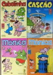 MÔNICA #26. MÔNICA #21. CASCÃO #24. CEBOLINHA #24.