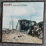 Lp Rush, capa simples, ano 1977, capa e disco vg+