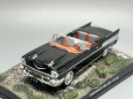 COLECIONISMO - Chevrolet Bel Air - DR NO Escala 1/43 miniatura em metal diecast. Carrinho de coleção com aprox 10CM, acompanha Caixa acrilica com base. Coleção 007.