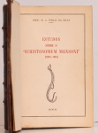 Pirajá da Silva: Sua Vida e Sua Obra. Com dedicatória do autor Edgard de Cerqueira Falcão. Edição comemorativa do octagésimo aniversário natalicio do Prof. M.A. Pirajá da Silva, janeiro de 1953. 314 páginas. 