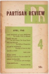 Partisan Review Number 4 - April,  1948. 100 páginas. Possui carimbo do antigo proprietário em uma das páginas.