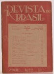 Revista do Brasil N. 74, fevereiro 1922. Directores: Monteiro Lobato e Brenno Ferraz. 80 páginas.