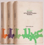 Cid Franco - Dicionário de Expressões Populares Brasileira 3 Volumes. Editôras Unidas Ltda. 