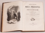 Silvio Pellico - Mes Prisons Suivies Du Discours Sur Les Devoirs Des Hommens. Traduction de M. Antoine De Latour. Édition Illustrée par Tony Johannot de 100 Beaux Dessins. Paris, H. Lebrun, Libraire-Éditeur, 1870. 370 páginas. 