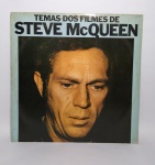 Antigo e Original Disco de Vinil - STEVEN McQUEEN - Temas dos Filmes -1980 RCA - Disco conservado - Medida: 31 x 31 cm.