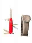 Canivete officier Suisse, Victorinox. 16cm aberto 16, fechado 9 cm.