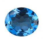 Precioso e lindo Topázio London blue extra de excelente qualidade e clareza IF, belíssima lapidação oval brilhante, pesando 3.76 cts medindo 10.52 x 8.90 x 5.21 mm. Ótimo investimento para montar uma joia de qualidade. Origem Brasil.