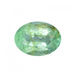 Preciosa Turmalina Paraíba azul neon esverdeada extra, excepcional qualidade e clareza, clássica lapidação oval brilhante pesando 0.34 cts medindo 4.98 x 3.68 x 2.70 mm. Ótimo investimento para montar uma joia de qualidade. Origem Brasil. Possui inclusões naturais.