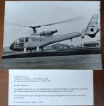 FOTO SA 341 GAZELLE AEROSPATIALE - PARIS