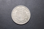 moeda do Reino Unido, half crown de 1957