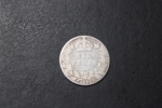 moeda de prata do Reino Unido, six pence de 1891