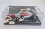 AUTOMODELISMO - MINICHAMPS – PANASONIC TOYOTA RACING TF102 - Piloto M. SALO - JAPANESE GP SUZUKA OUTUBRO DE 2002 – escala 1:43 - item de coleção no Blister original.