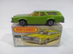 Matchbox Superfast Lesney antigo na caixa original. Miniatura diecast escala 1/64 - #74 Cougar Villager. Com a data 1978, fabricado na Inglaterra - Brinquedo antigo