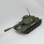 Brinquedo Militar - Miniatura do tanque de guerra M60 AI Medium Tank - Fabricado pela CORGI. As rodas da esteira giram e a esteira de borracha acompanham. Mede 16cm de comprimento. Fabricado em Hong Kong.