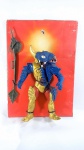 BRINQUEDO BANDAI - Power Rangers - Mighty Morphin - Evil Space Aliens - Goo Fish - Boneco ou action figure mede aprox. 20cm de altura. Com o papelão original e uma arma. Fabricado pela tradicional empresa de brinquedos Bandai.