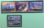 Estrangeiros Tokelau, Ilhas 2002 Série Completa Navios Da Marinha 4v Yvert # 285/8 MINT