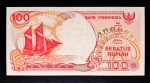 Indonésia 1992, 100 rupias, P#127a, FE