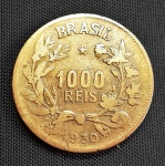 Moeda do Brasil - 1000 Réis - 1931 - V134 - Bronze-alumínio