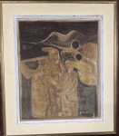 GAMA Jose Carlos - oleo s/ tela, medindo: 83 cm x 72 cm