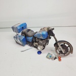 Moto antiga da espanha, para restauro. Qualquer duvida entrar em contato pelo whatsaap: 11948723970 ou pelo nosso email: loucoporantiguidades@gmail.com. OBS: A sua participação em nosso leilão ajuda em causas animais.