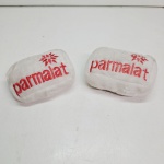 Almofadas parmalat. Qualquer duvida entrar em contato pelo whatsaap: 11948723970 ou pelo nosso email: loucoporantiguidades@gmail.com. OBS: A sua participação em nosso leilão ajuda em causas animais.