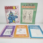 Livros de desenho. Qualquer duvida entrar em contato pelo whatsaap: 11948723970 ou pelo nosso email: loucoporantiguidades@gmail.com. OBS: A sua participação em nosso leilão ajuda em causas animais.