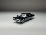 1970 Dodge Charger Preto Velozes e Furiosos - Greenlight Escala Aprox 1/64 miniatura em metal diecas