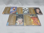 Lote de 5 cd's originais da coleção revista Caras "A Música do Século", numerações diversas.