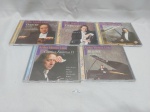 Lote de 5 cd's originais da coleção "Meu Piano - Arthur Moreira Lima", numerações diversas.