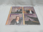 Lote de 4 cd's originais da coleção "Meu Piano - Arthur Moreira Lima", numerações diversas.