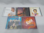 Lote de 5 cds originais diversos para colecionador.