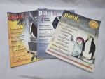 Lote de 3 revistas antigas Piauí, sendo os nº 61, 123 e 145.