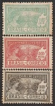 ANO COMPLETO DE SELOS COMEMORATIVOS - 1928 - COM 3 SELOS NOVOS SEM CARIMBO