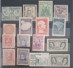 ANO COMPLETO DE SELOS COMEMORATIVOS - 1940 - COM 16 SELOS NOVOS SEM CARIMBO