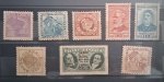 ANO COMPLETO DE SELOS COMEMORATIVOS - 1942 - COM 8 SELOS NOVOS SEM CARIMBO INCLUINDO OS AÉREOS