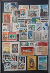 ANO COMPLETO DE SELOS COMEMORATIVOS - 1969 - COM 37 SELOS NOVOS SEM CARIMBO