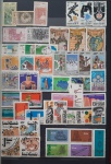 ANO COMPLETO DE SELOS COMEMORATIVOS - 1972 - COM 48 SELOS NOVOS MINT