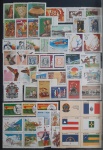 ANO COMPLETO DE SELOS COMEMORATIVOS - 1981 - COM 55 SELOS NOVOS MINT