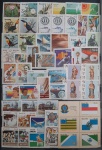 ANO COMPLETO DE SELOS COMEMORATIVOS - 1983 - COM 54 SELOS NOVOS MINT