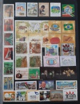 ANO COMPLETO DE SELOS COMEMORATIVOS - 2010 - COM 44 SELOS NOVOS MINT