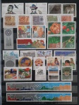 ANO COMPLETO DE SELOS COMEMORATIVOS - 2012 - COM 64 SELOS NOVOS MINT