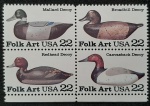 ESTADOS UNIDOS - FAUNA - SÉRIE COMPLETA COM 4 SELOS - MINT