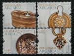 PORTUGAL - PEÇAS DE OURO - SÉRIE COM 4 SELOS MINT