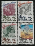 ITALIA - CINEMA - 4 SELOS MINT
